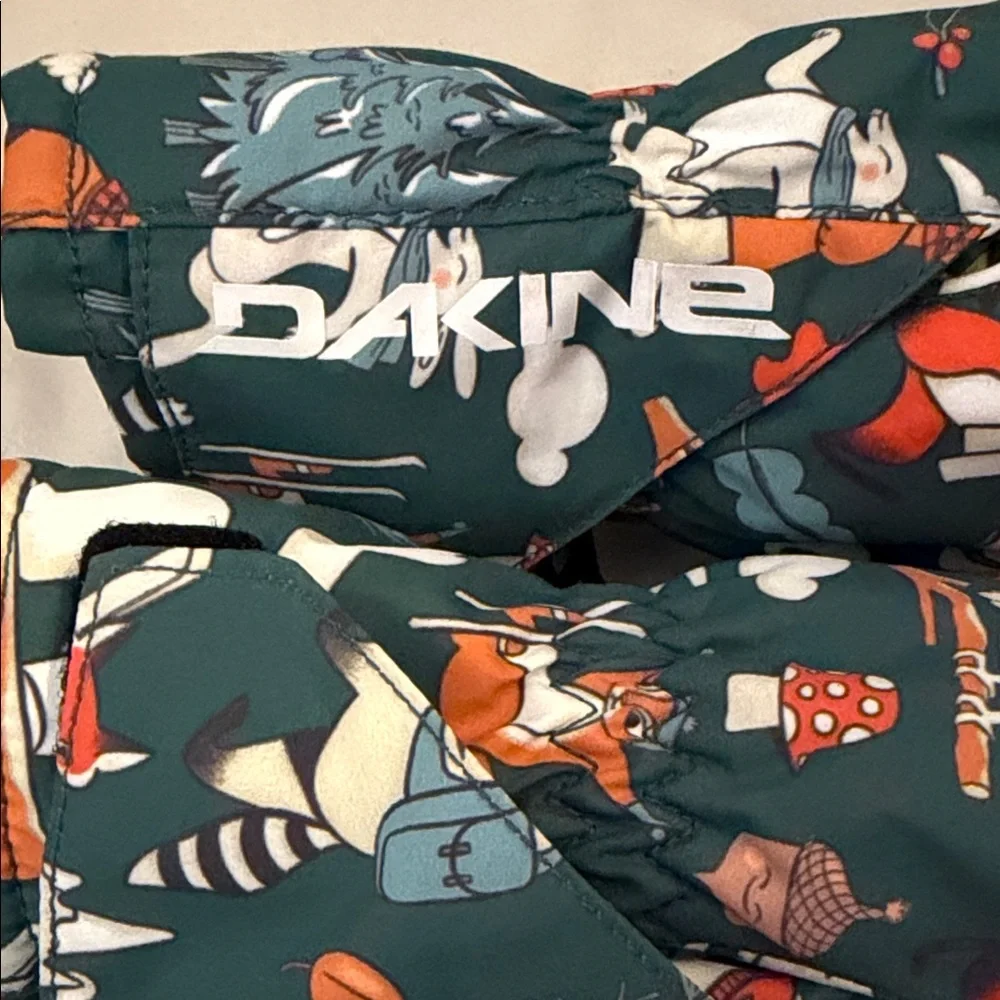 Kids Dakine Patterned Mittens - Multicolor
